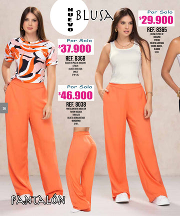 Pantalón Para Mujer 8038